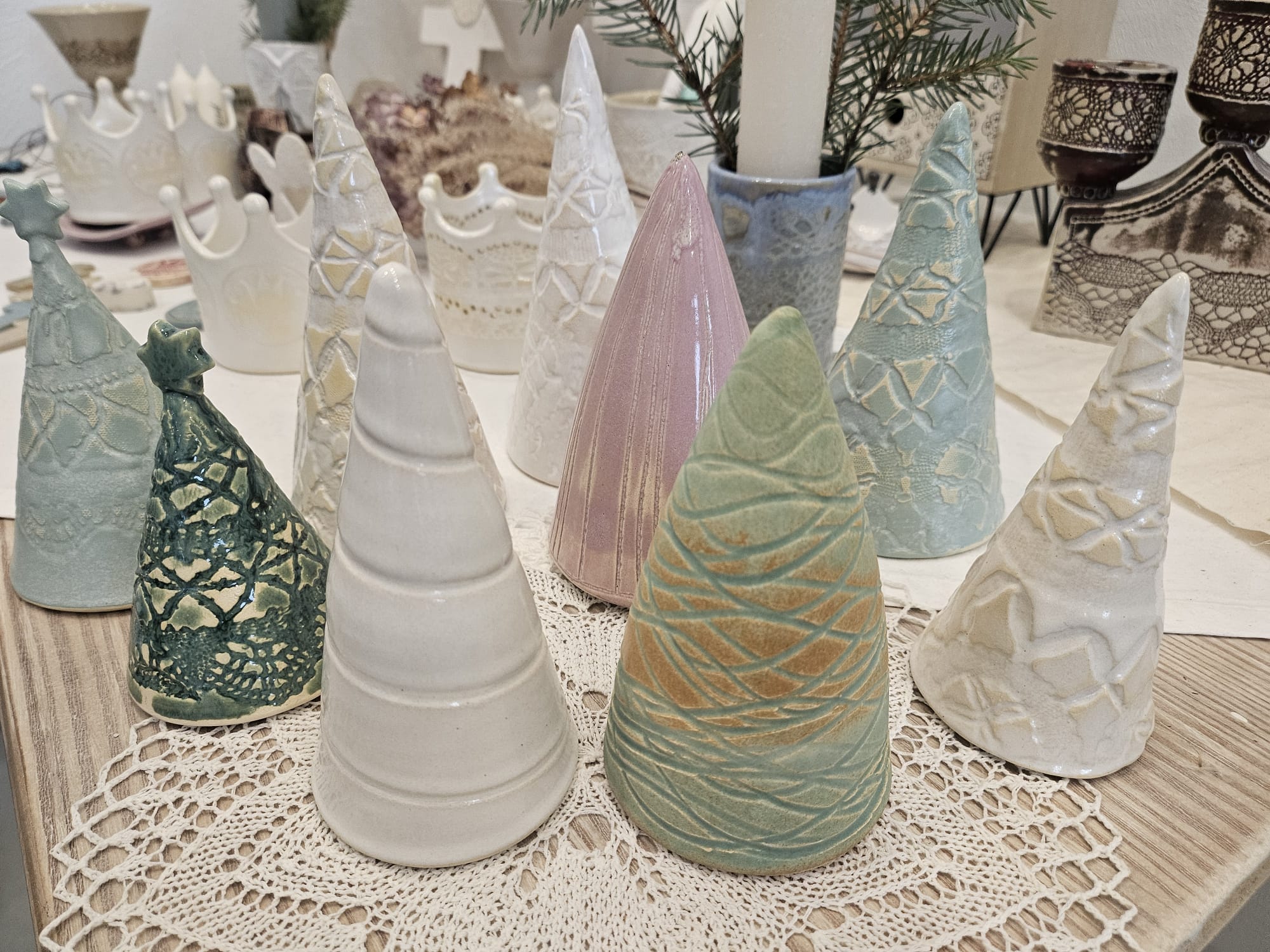 Inspira Christmas Tree, Keramik Weihnachtsbaum