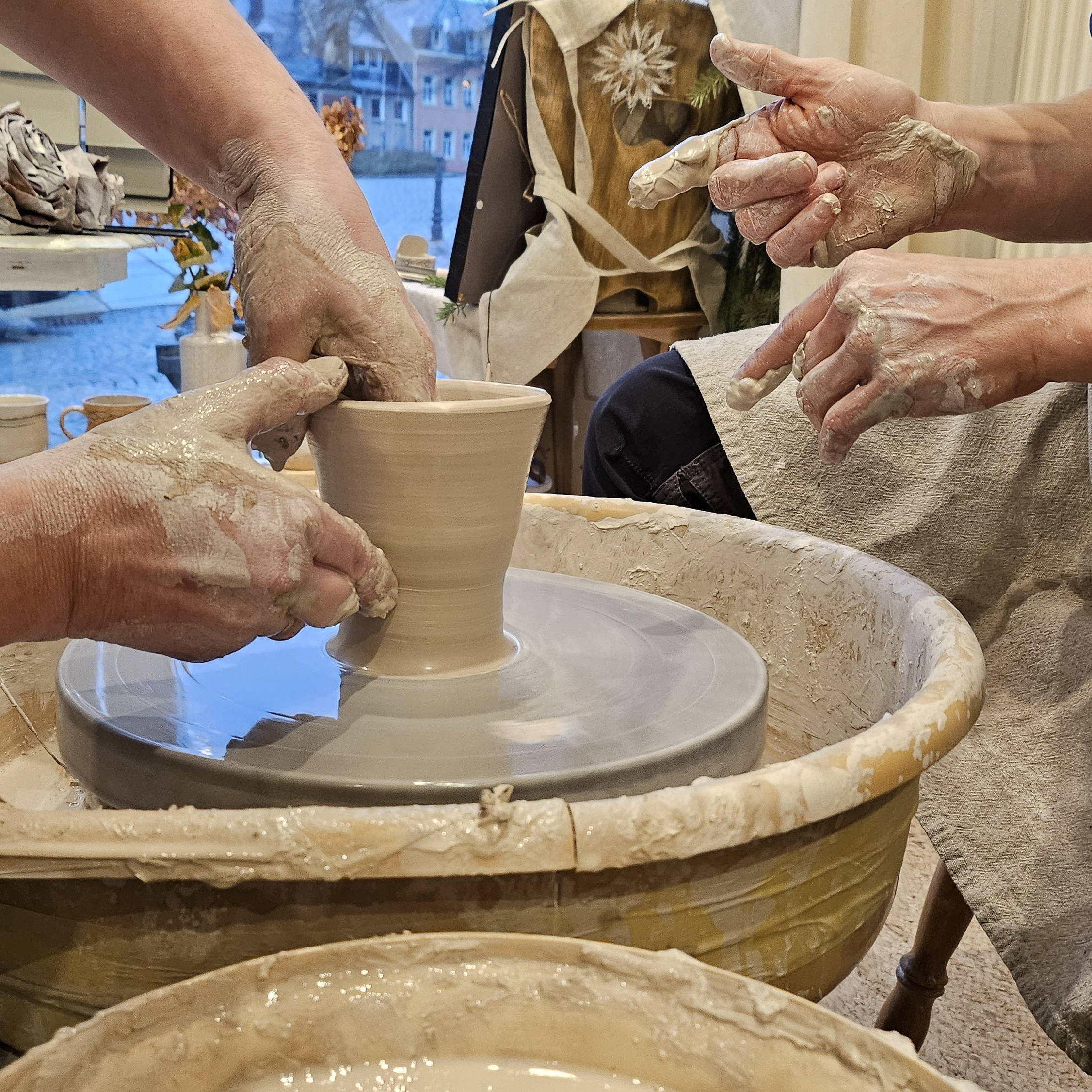 Muttertag Hangemachte Keramik Tasse