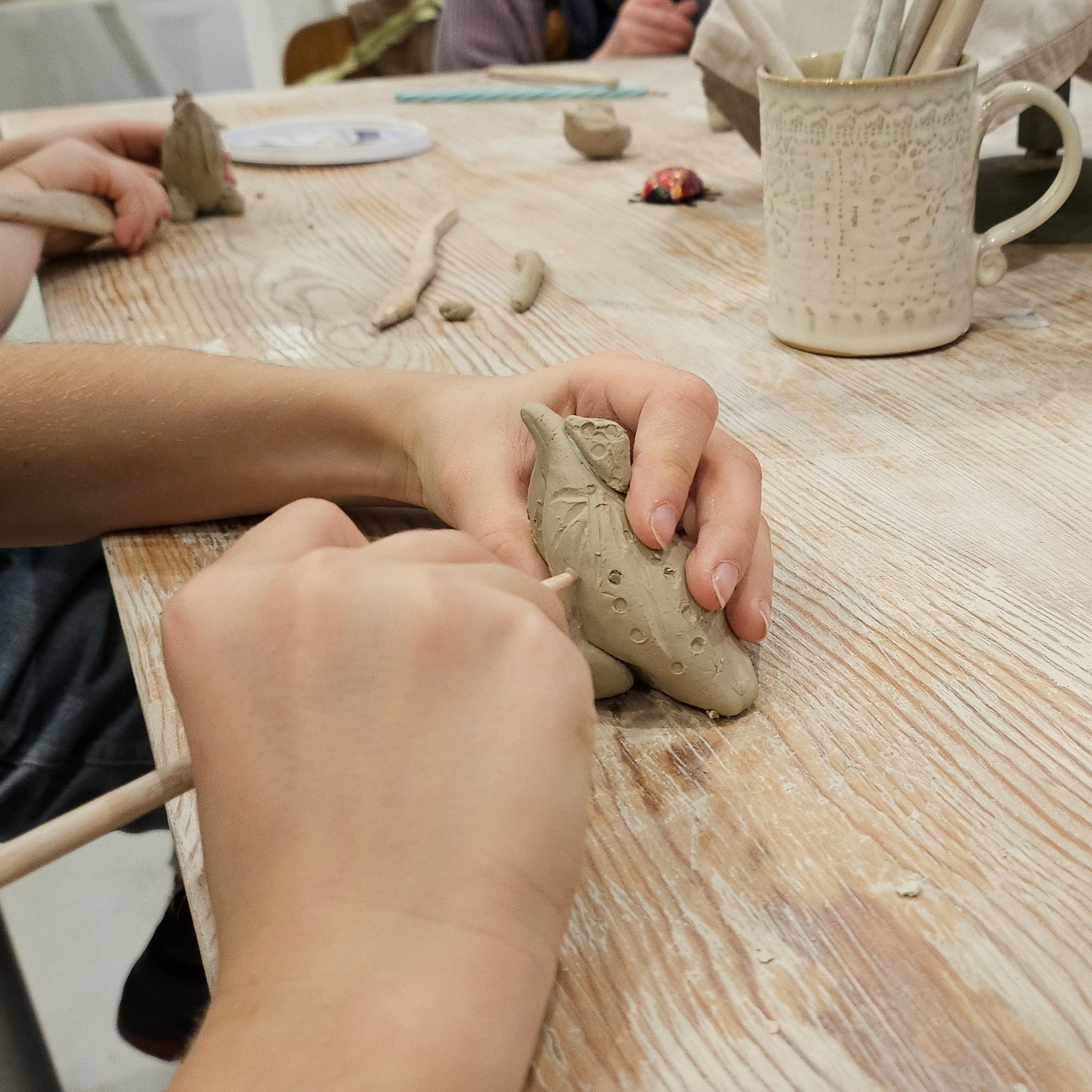 Töpferkurs Modellierkurs KreaTon-Kids