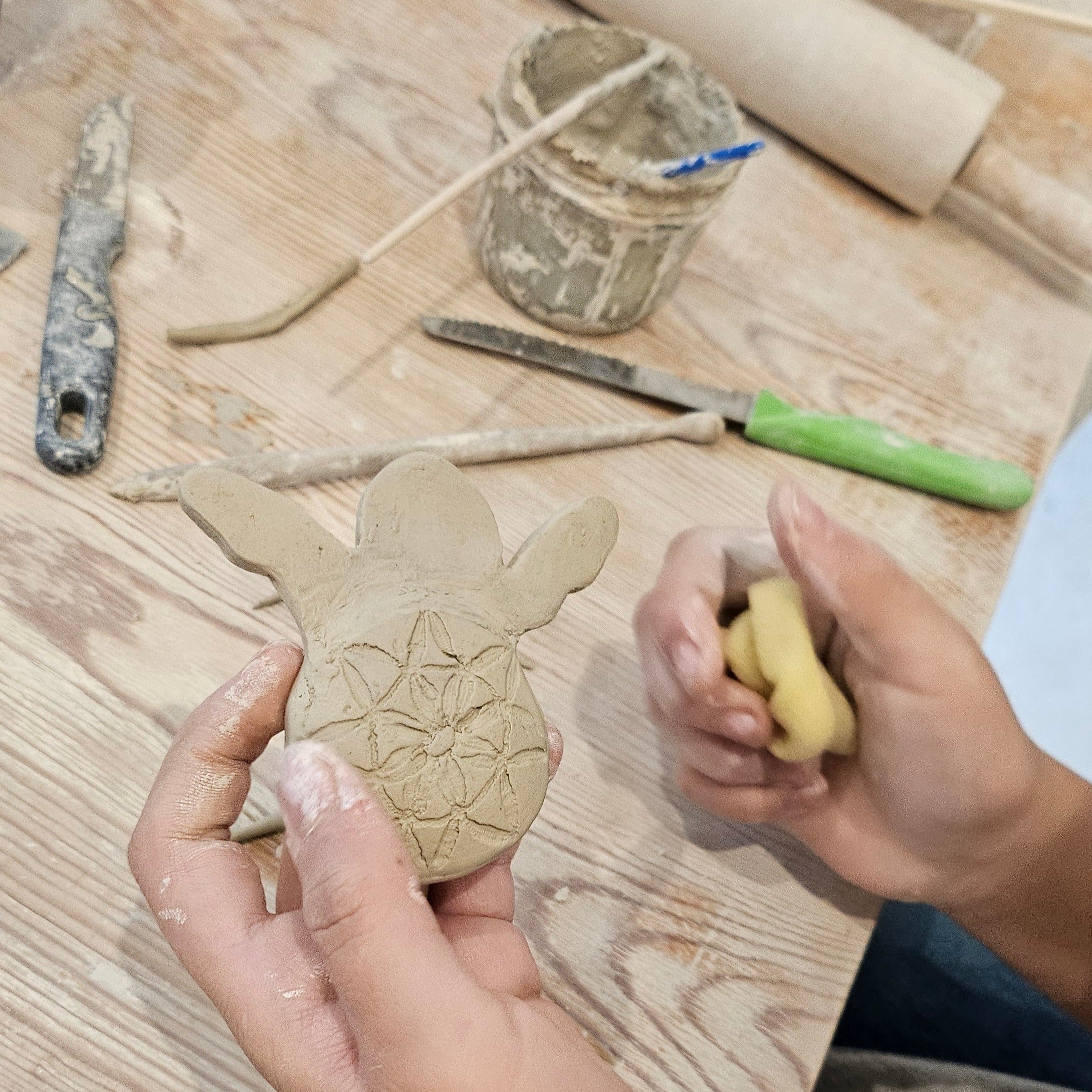 Töpferkurs Modellierkurs KreaTon-Kids