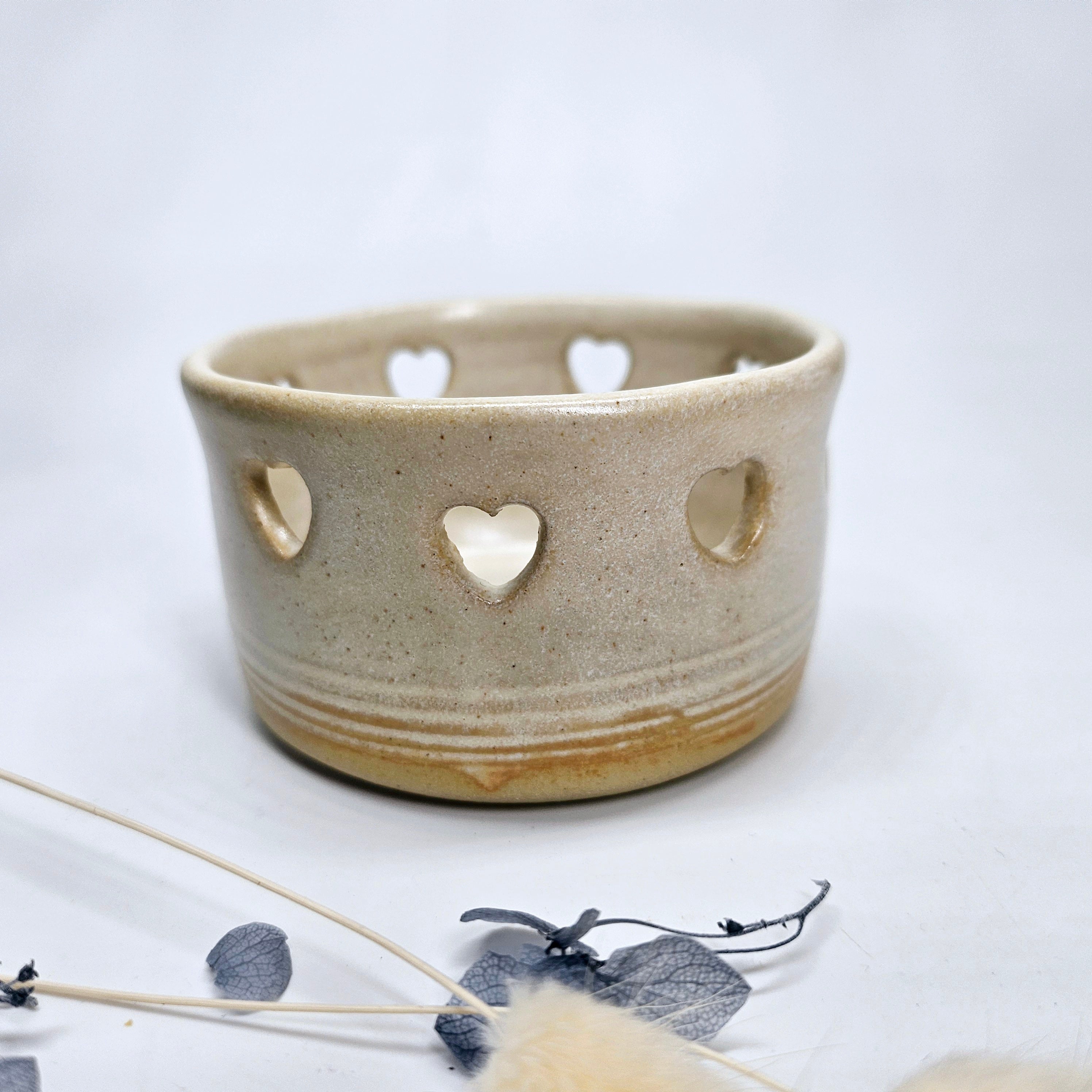 InnovaTON Teelicht creme/beige