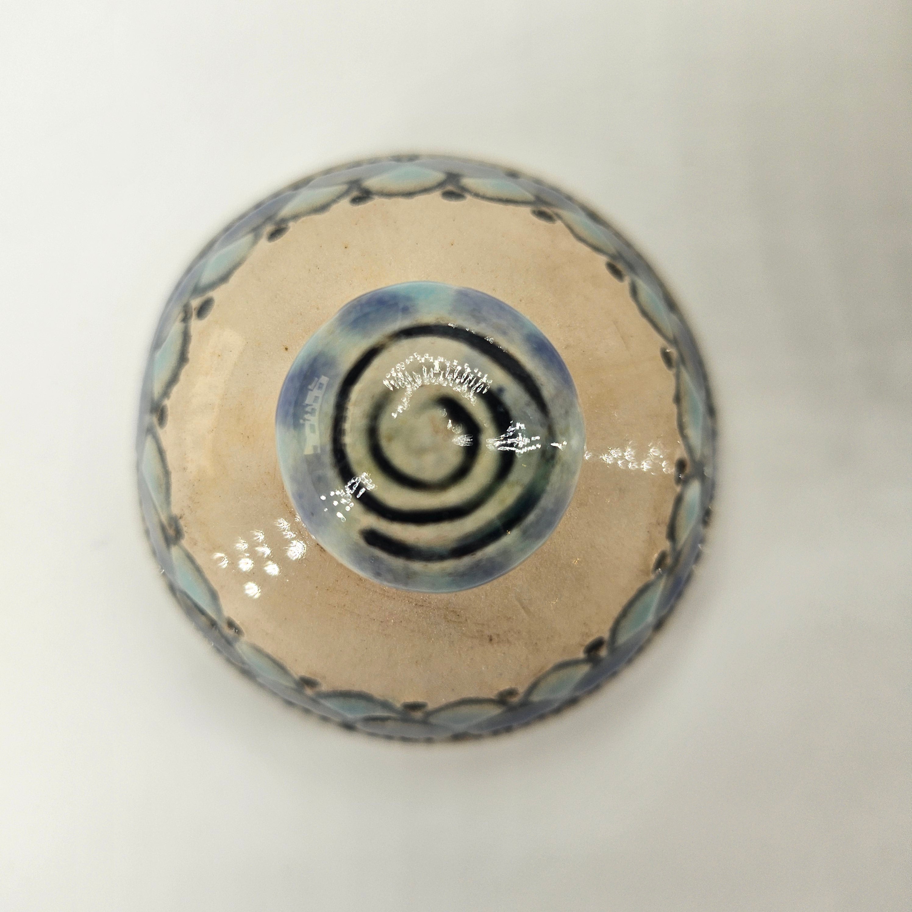 TradiTON Karaffe mit Deckel bunt - historisches Dekor