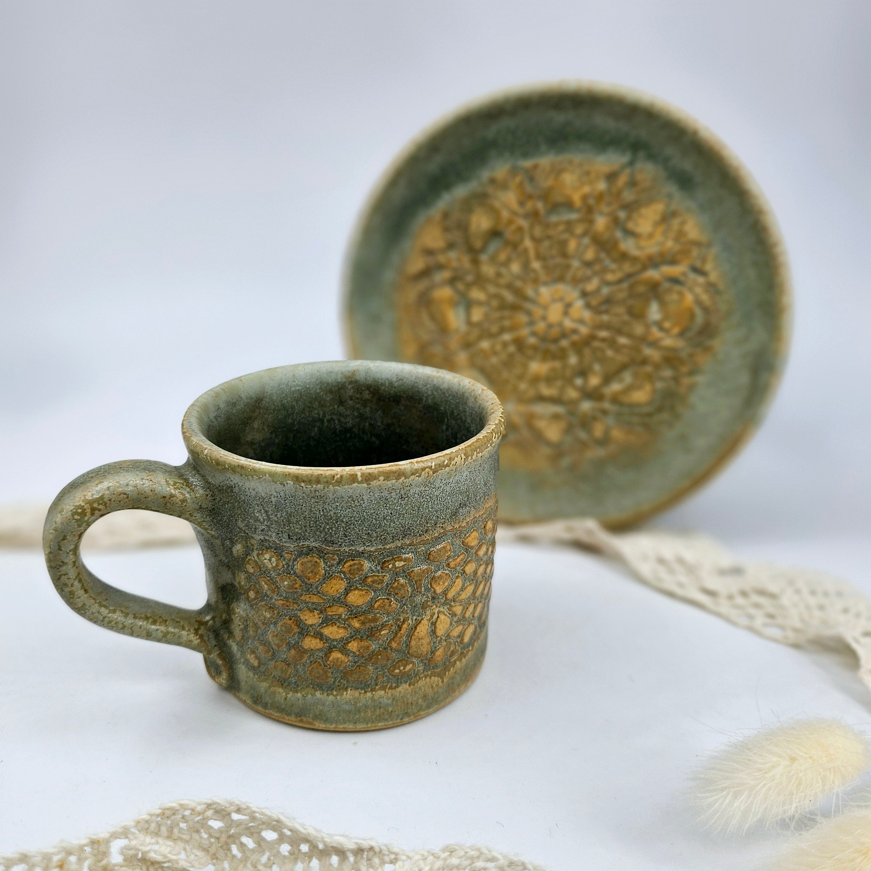 InspiraTon Espressotasse mit Unterteller