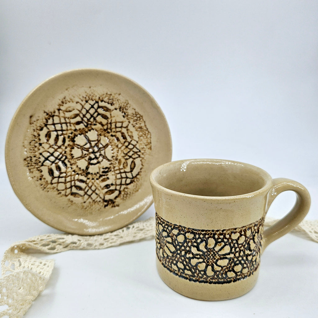 InspiraTon Espressotasse mit Unterteller