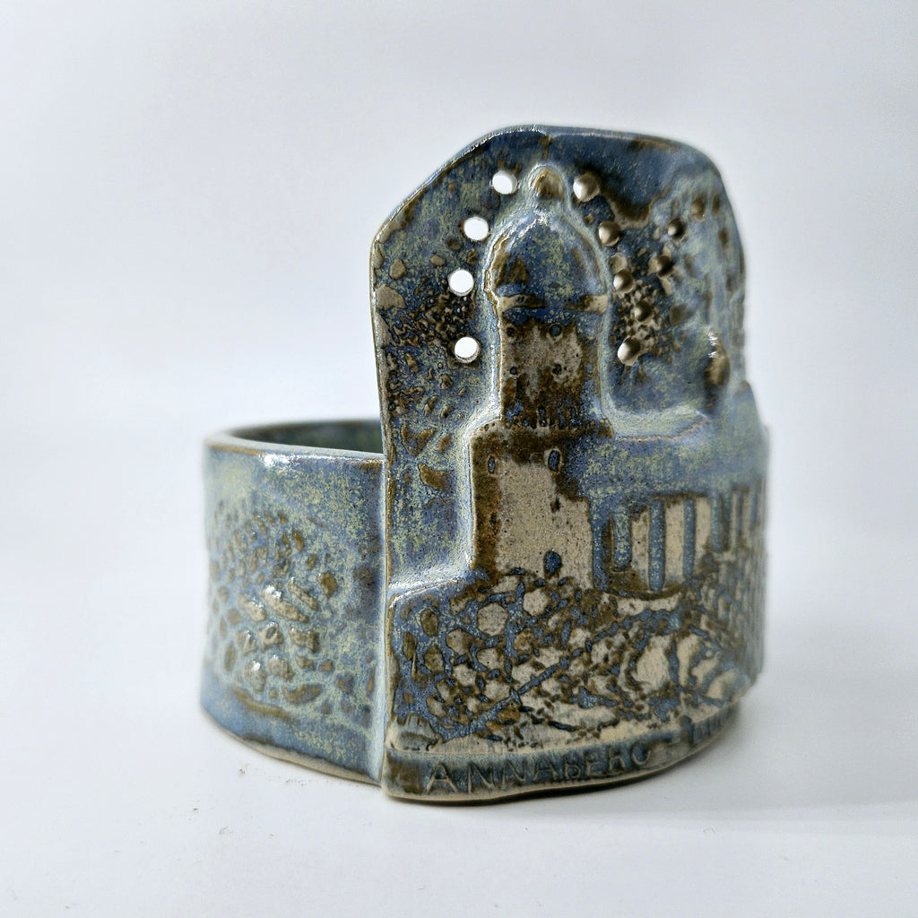 InspiraTon Teelichthalter - St. Annenkirche mit Barbara Uthmann Spitzenprägung Klein