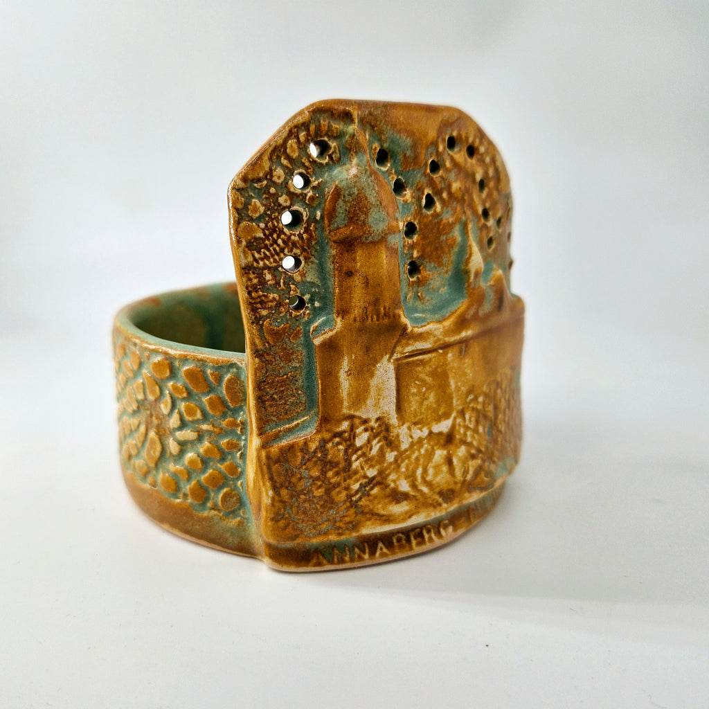 InspiraTon Teelichthalter - St. Annenkirche mit Barbara Uthmann Spitzenprägung Klein