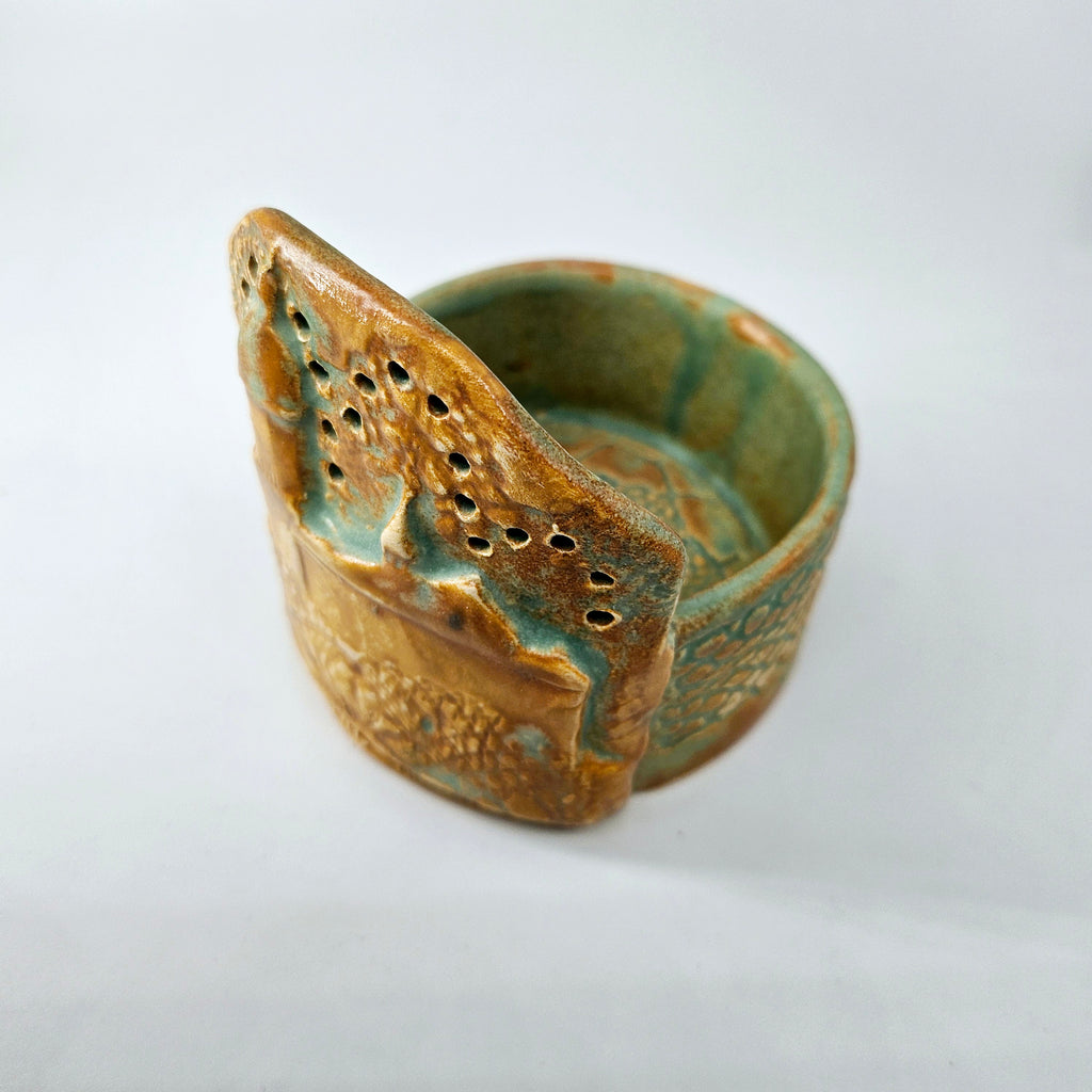 InspiraTon Teelichthalter - St. Annenkirche mit Barbara Uthmann Spitzenprägung Klein