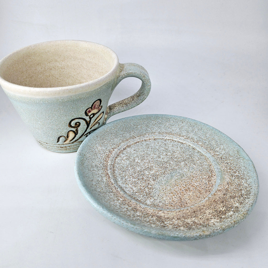 InnovaTON Espresso Set Tasse mit Unterteller