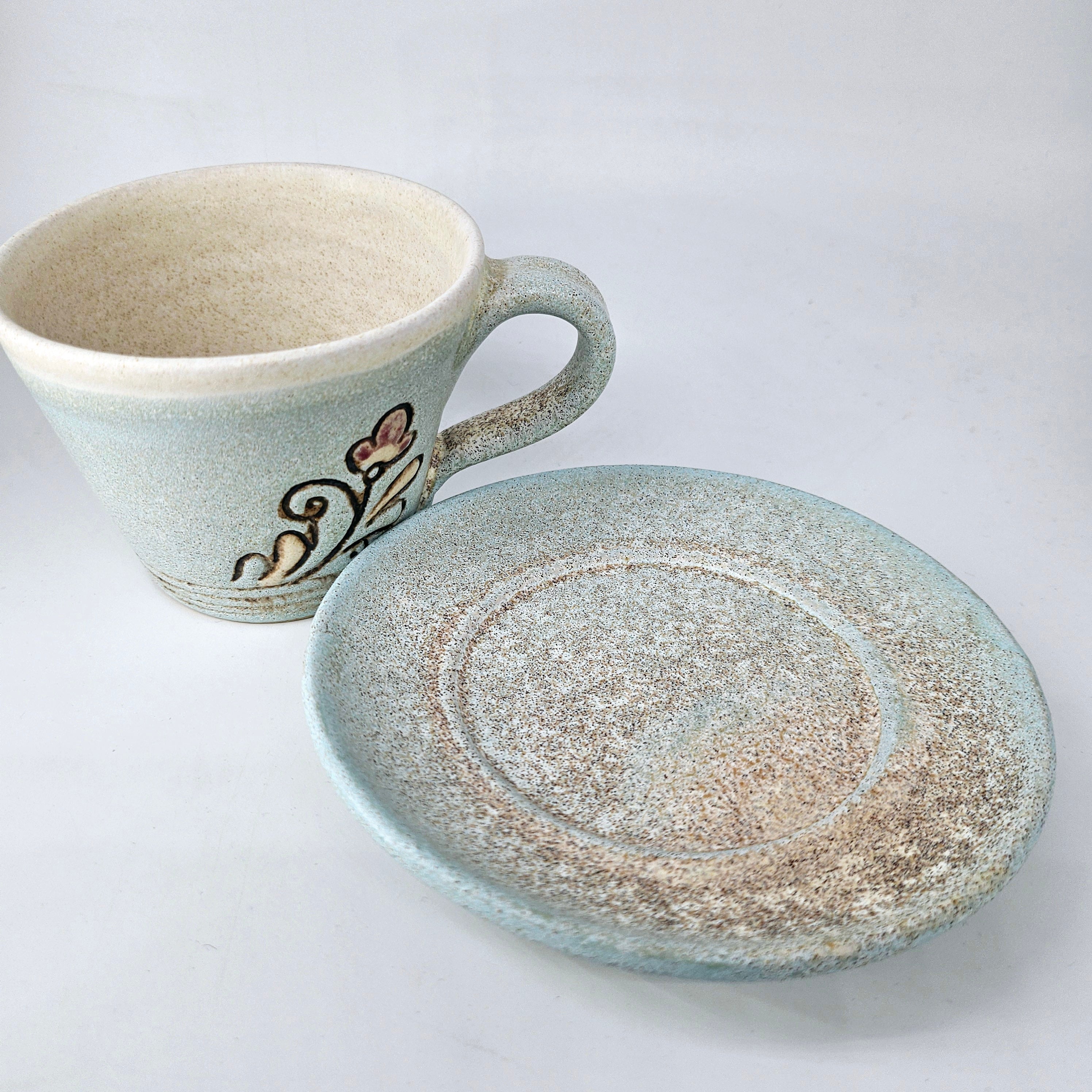 InnovaTON Espresso Set Tasse mit Unterteller