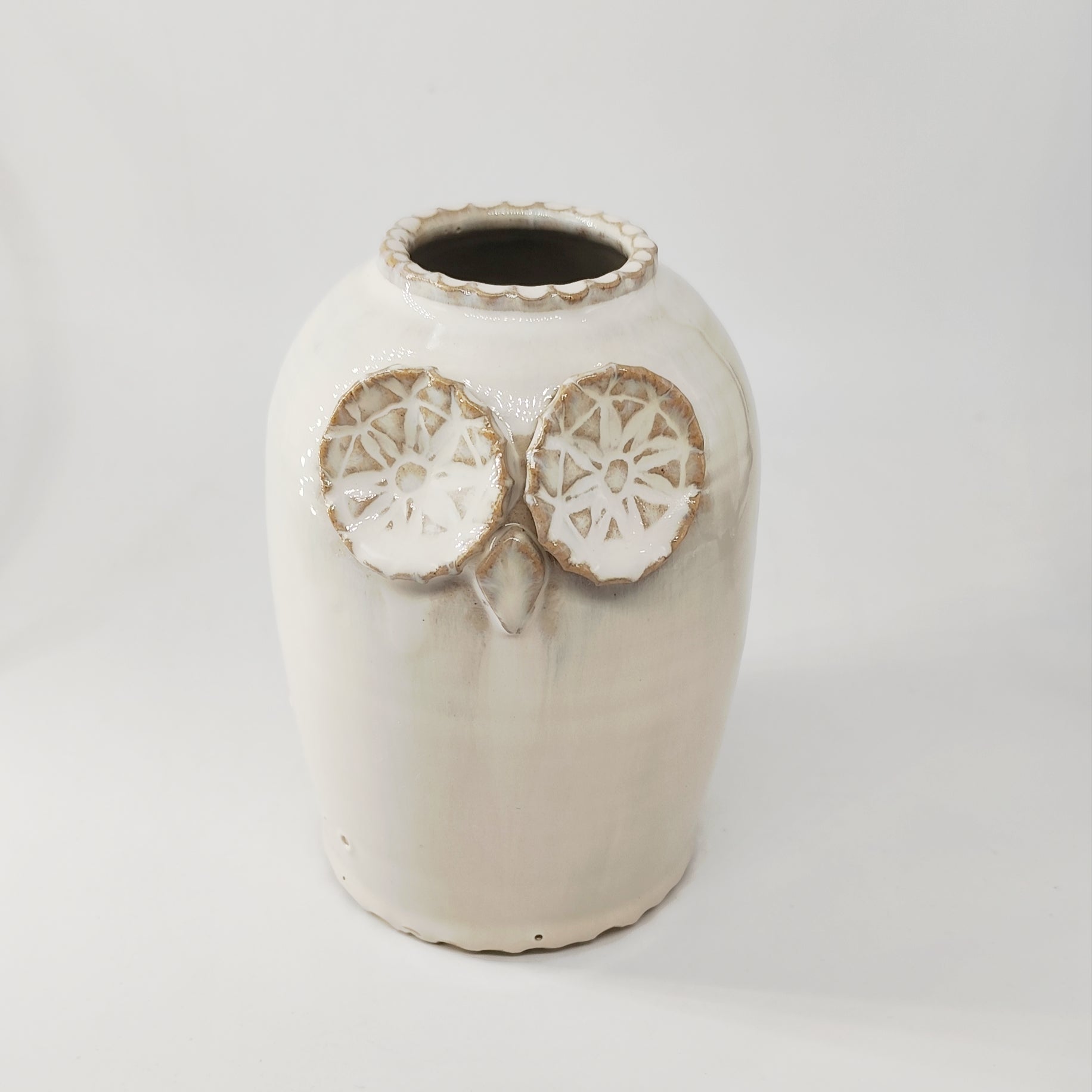InnovaTon Vase Eulen Design handgemacht
