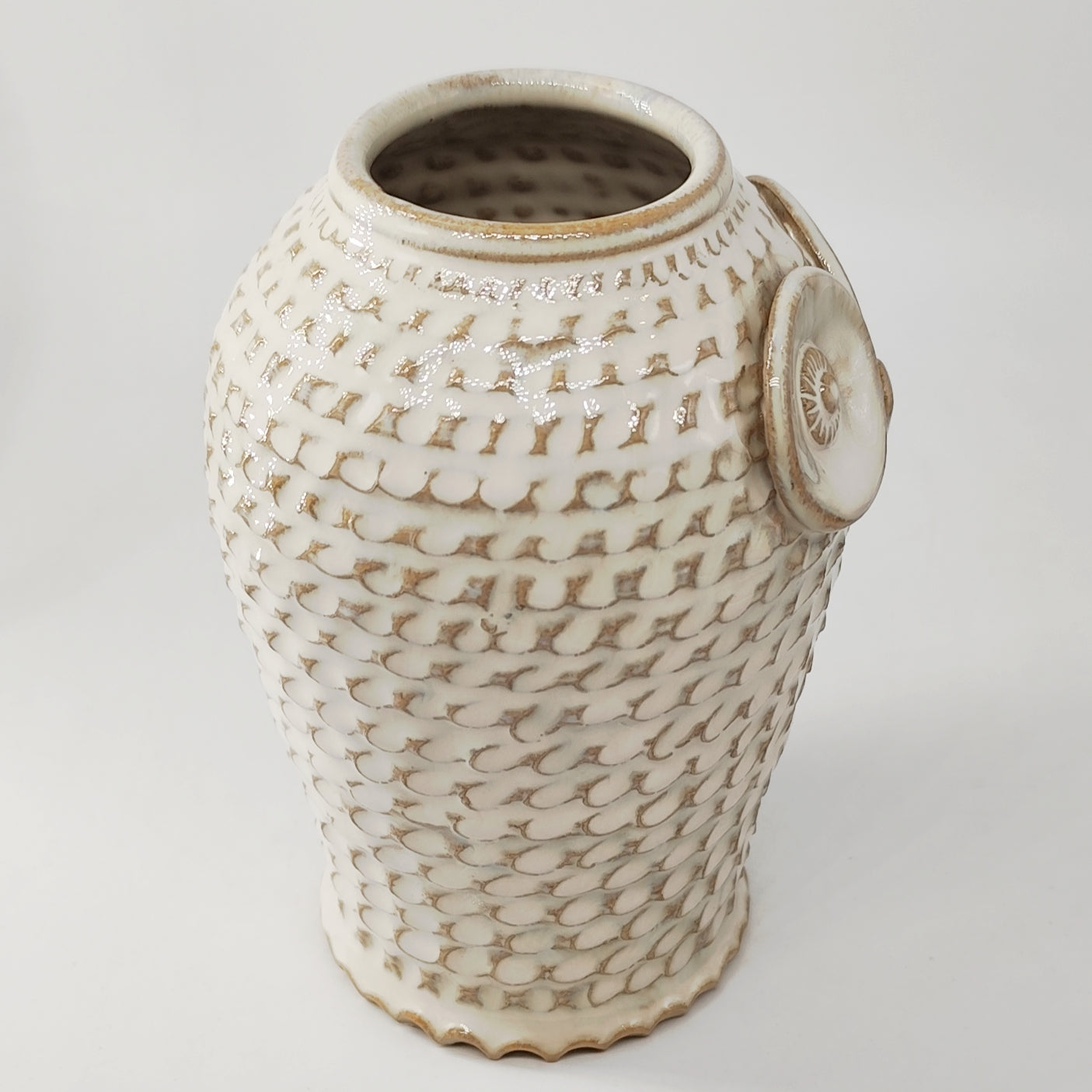 InnovaTon Vase Eulen Design handgemacht