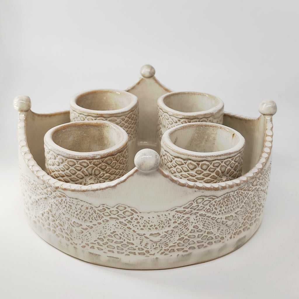 InspiraTon Kerzenhalter Kronenlicht handgemacht