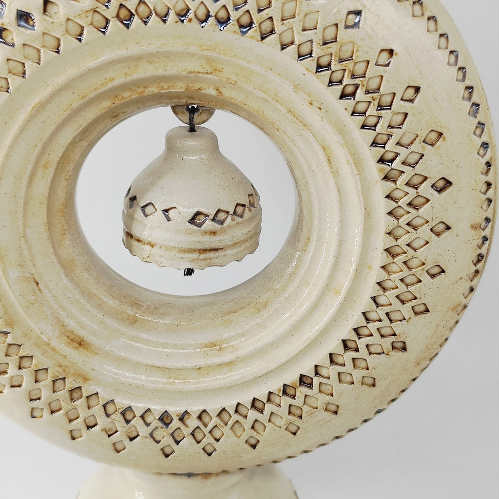 TradiTon Vase groß mit historischen Dekor Rhomben